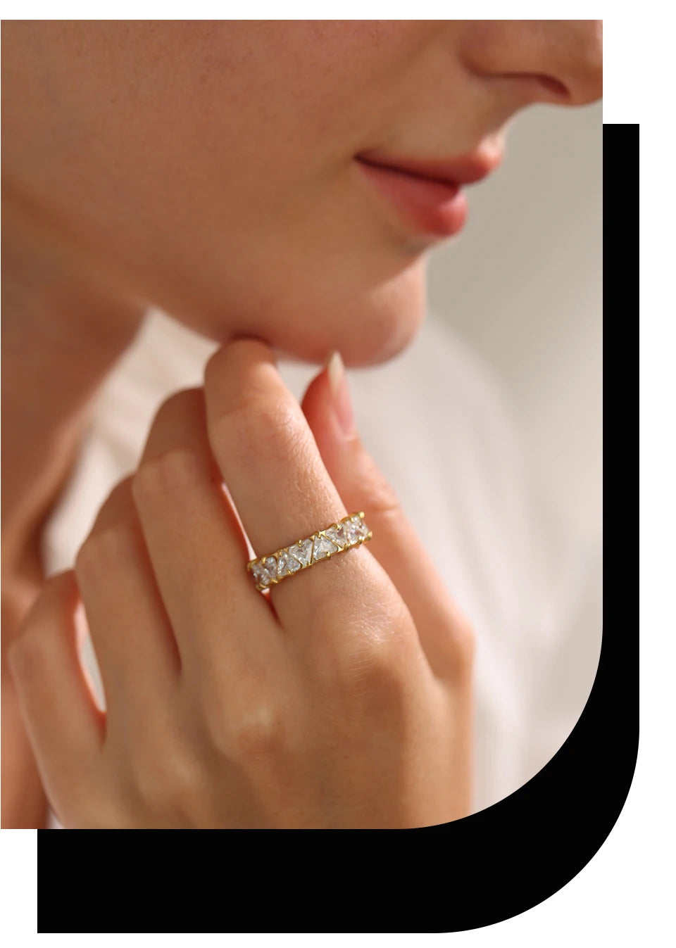 Elegance with Radiant Cubic Zirconia Serhena®