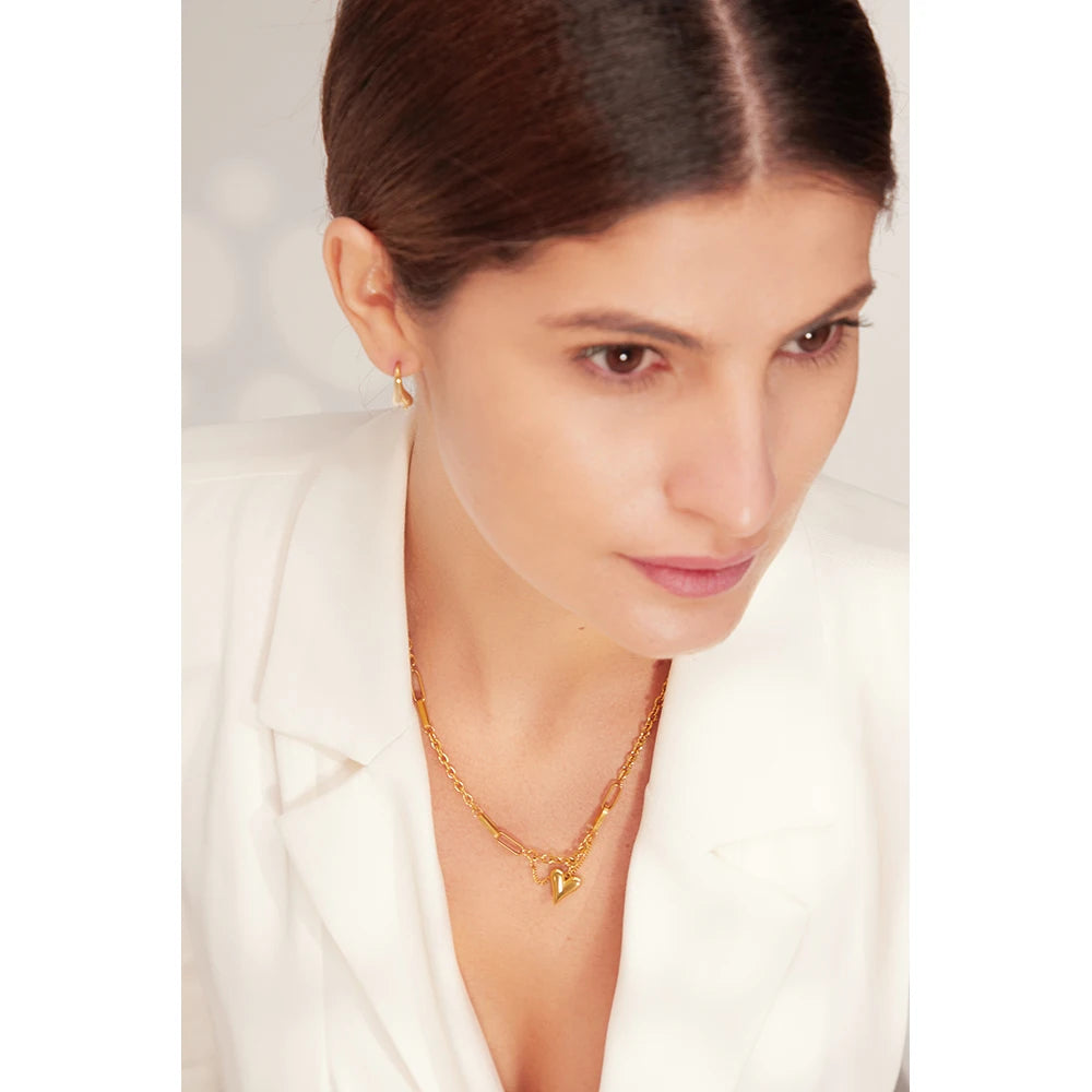 Amoréa® - Gold-Plated Heart Necklace