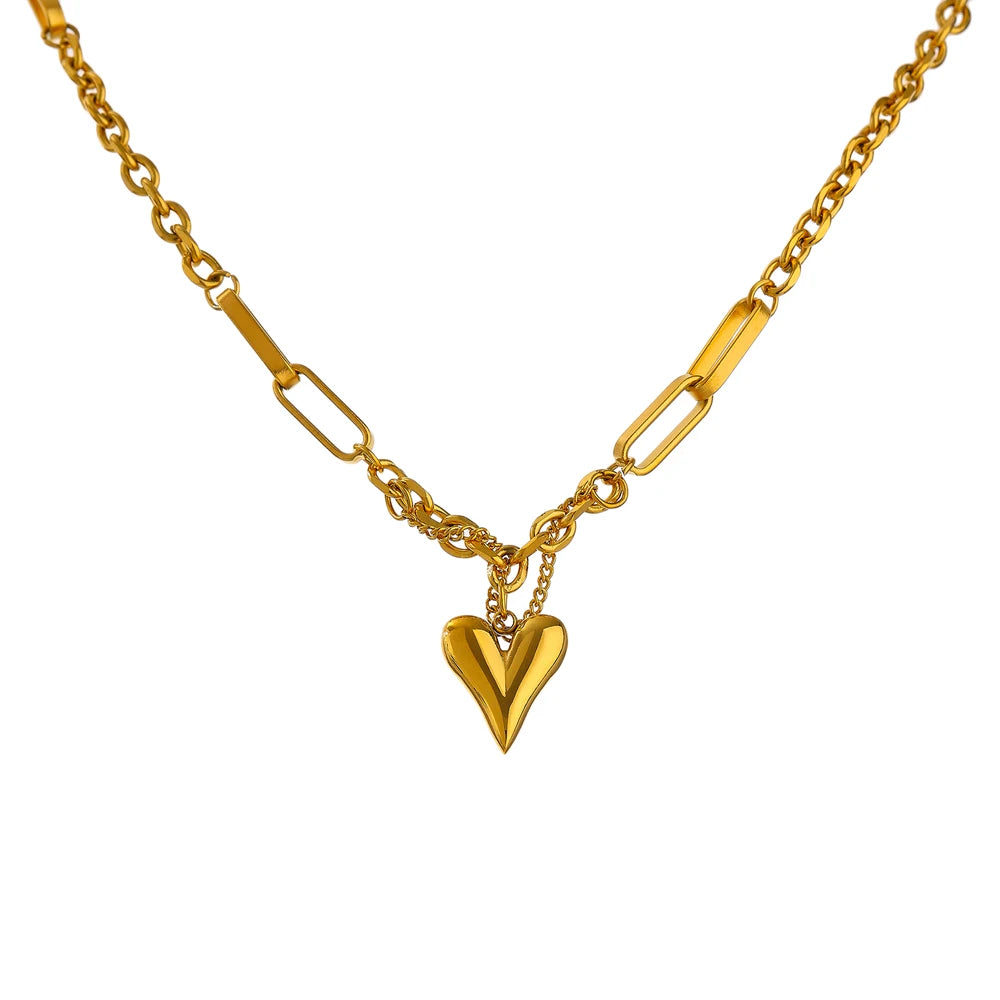 Amoréa® - Gold-Plated Heart Necklace