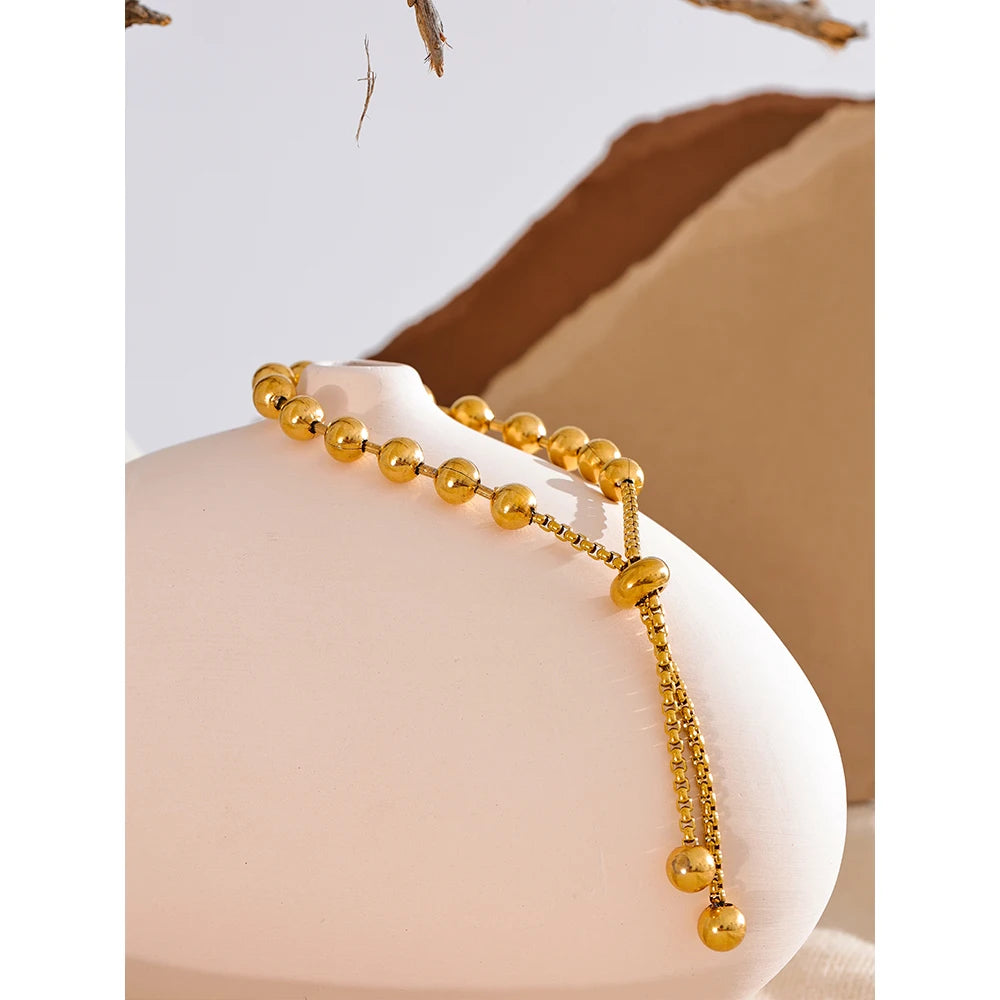 Avena Pulseira de luxo Banhado 18K Ouro