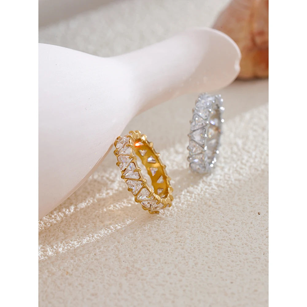 Elegance with Radiant Cubic Zirconia Serhena®