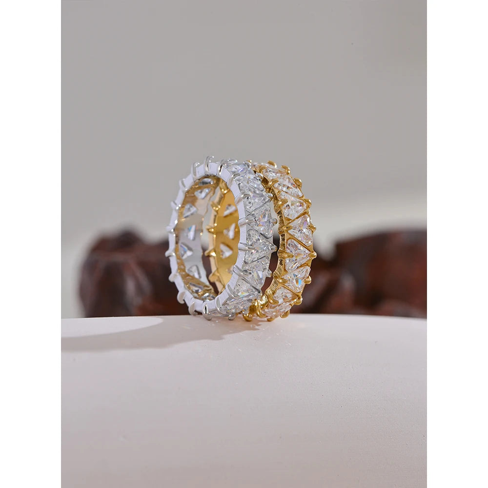 Elegance with Radiant Cubic Zirconia Serhena®